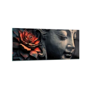 Glass picture - In Harmony with the World - 120x50 cm