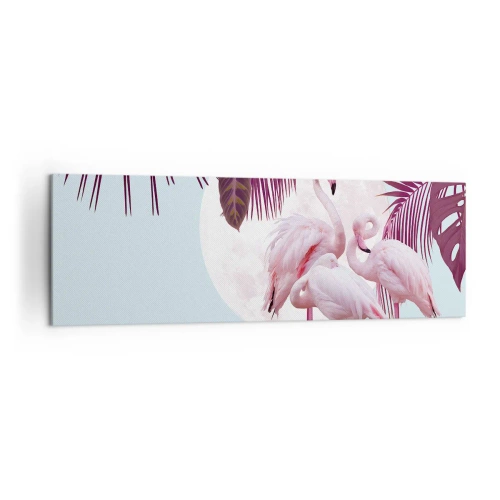 Canvas picture - Three Bird Graces - 160x50 cm