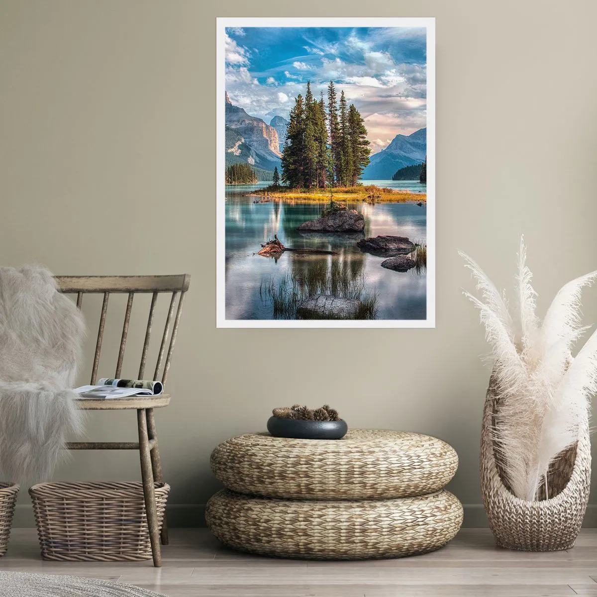 Poster - By Big and Clear Waters - 40x50 cm