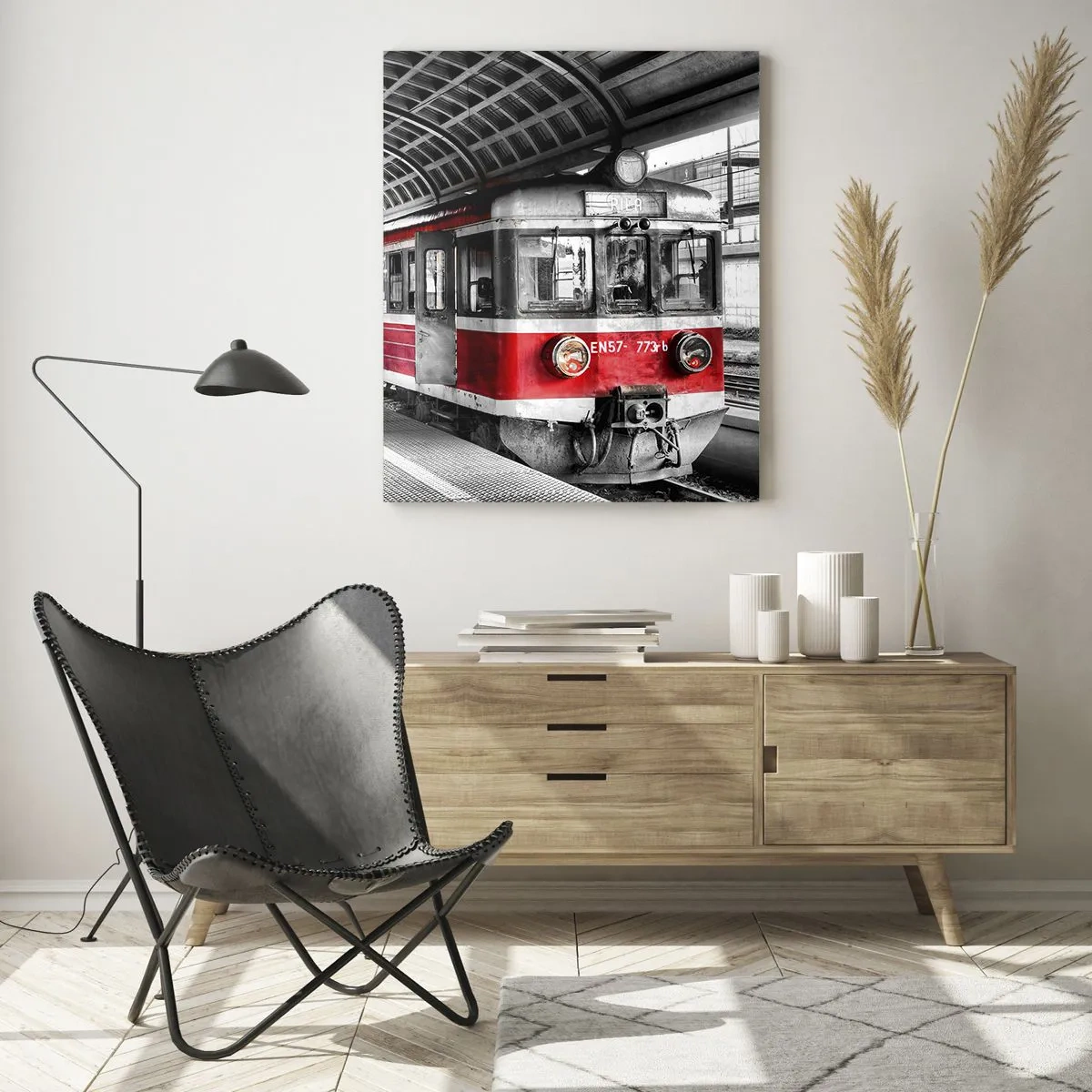 Glass picture - It Might Be a Trip of Life - 50x70 cm