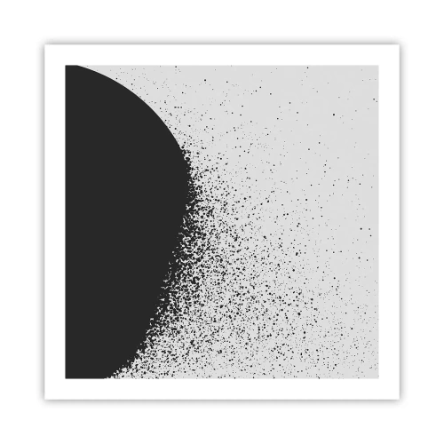 Poster - Movement of Particles - 60x60 cm