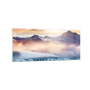Glass picture - Power and Purity of Nature - 120x50 cm