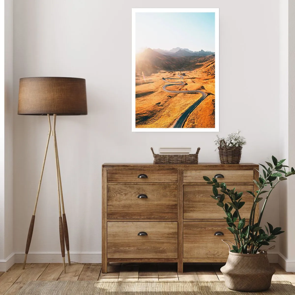 Poster - In a Golden Valley - 50x70 cm