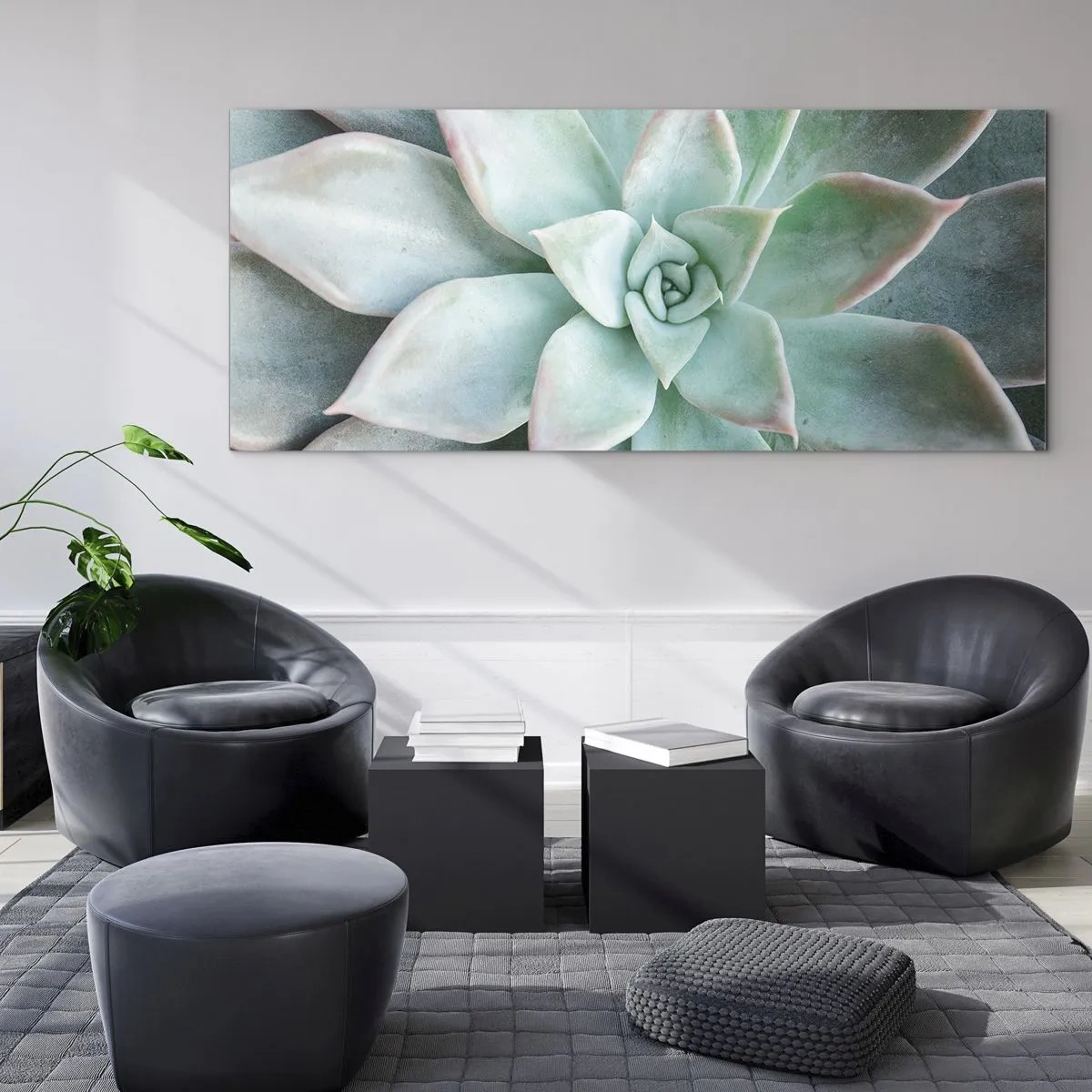 Glass picture - Heart of a Desert - 120x50 cm