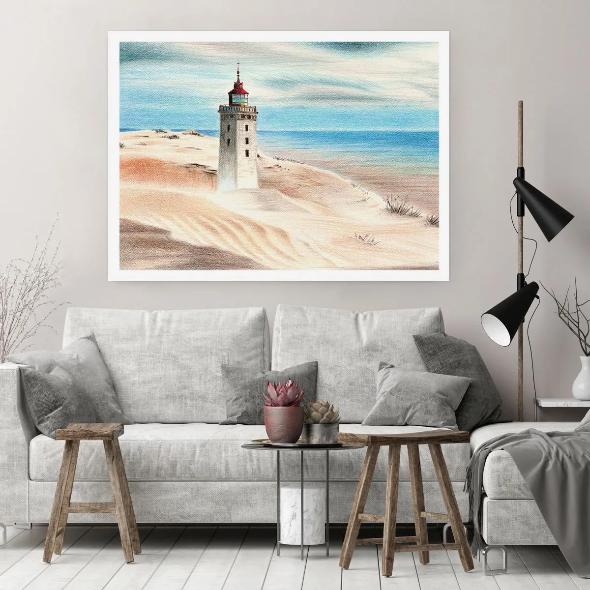 Poster - Always Staring at the Sea - 100x70 cm