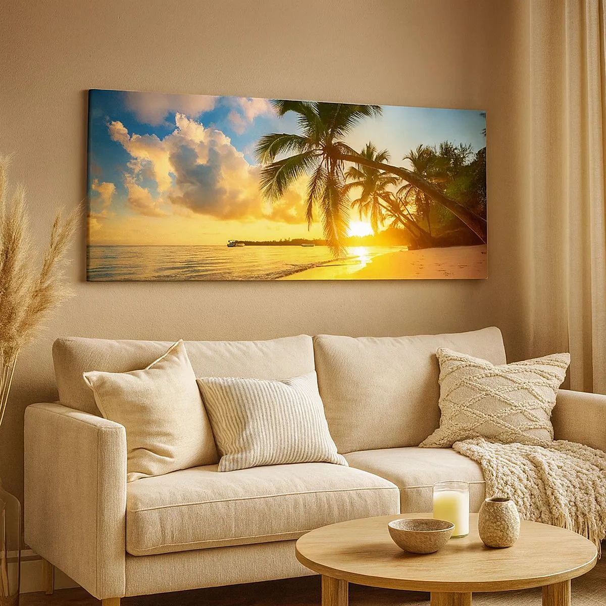 Canvas picture - Caribbean Dream - 100x40 cm