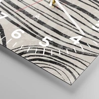 Clock face with numbers