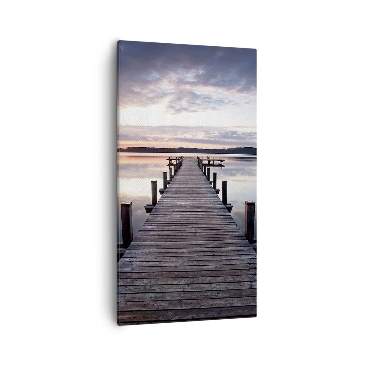 Canvas picture - Quiet Border of Night and Day - 55x100 cm