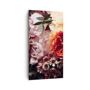 Canvas picture - Wrapped by Beauty - 55x100 cm