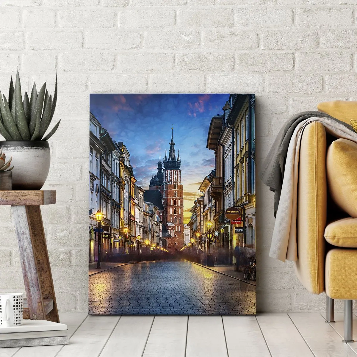 Canvas picture - Charm of Cracow - 70x100 cm