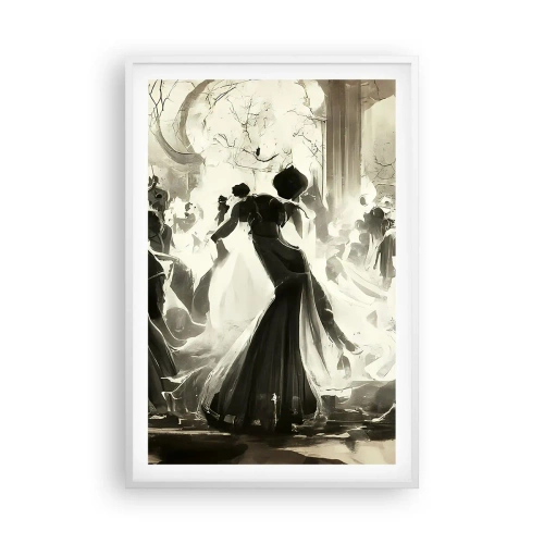 Poster in white frmae - Big Masquerade - 61x91 cm