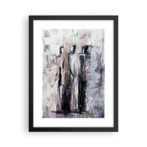 Poster in black frame - Mysterious Trio - 30x40 cm