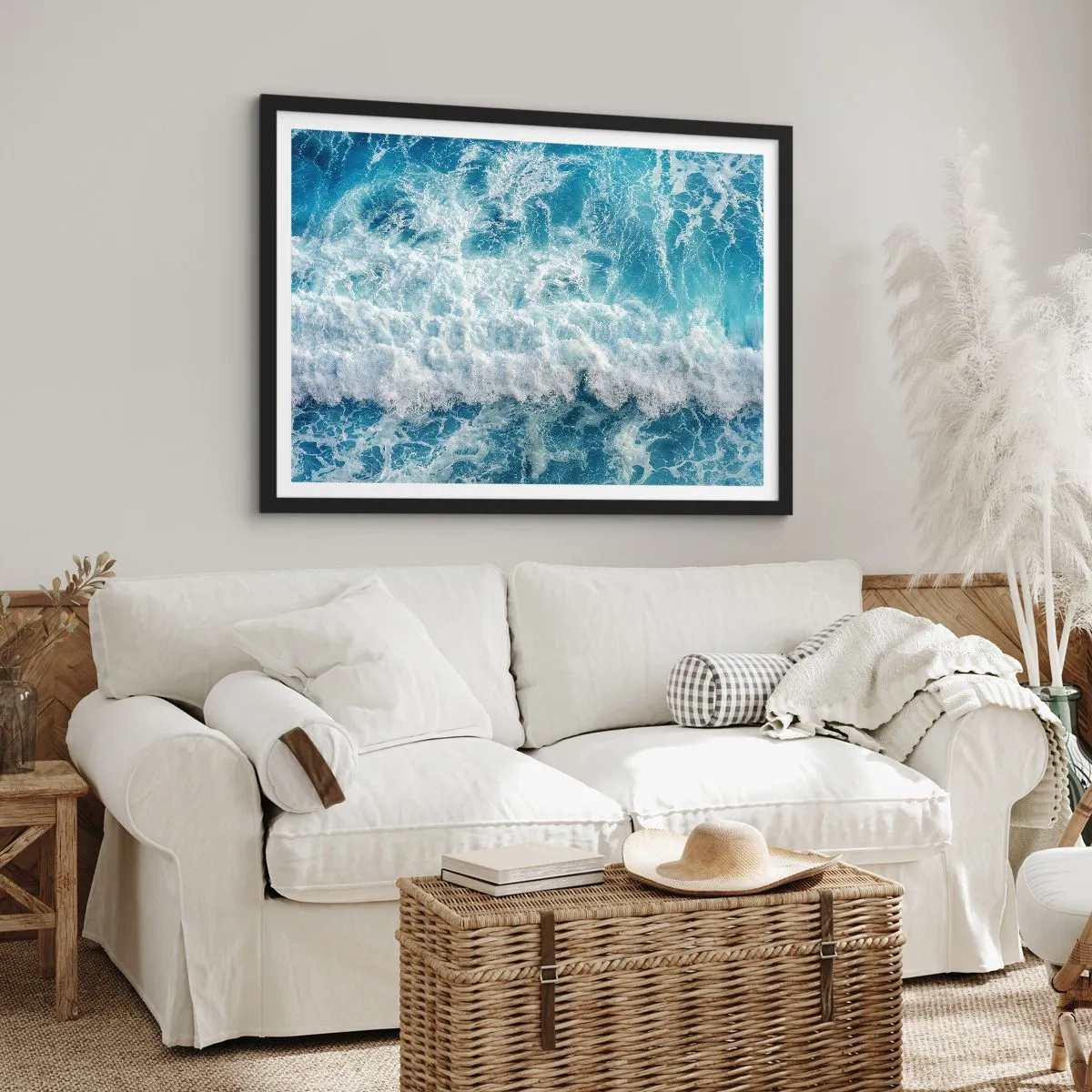 Poster in black frame - Jouful and Loud - 70x50 cm