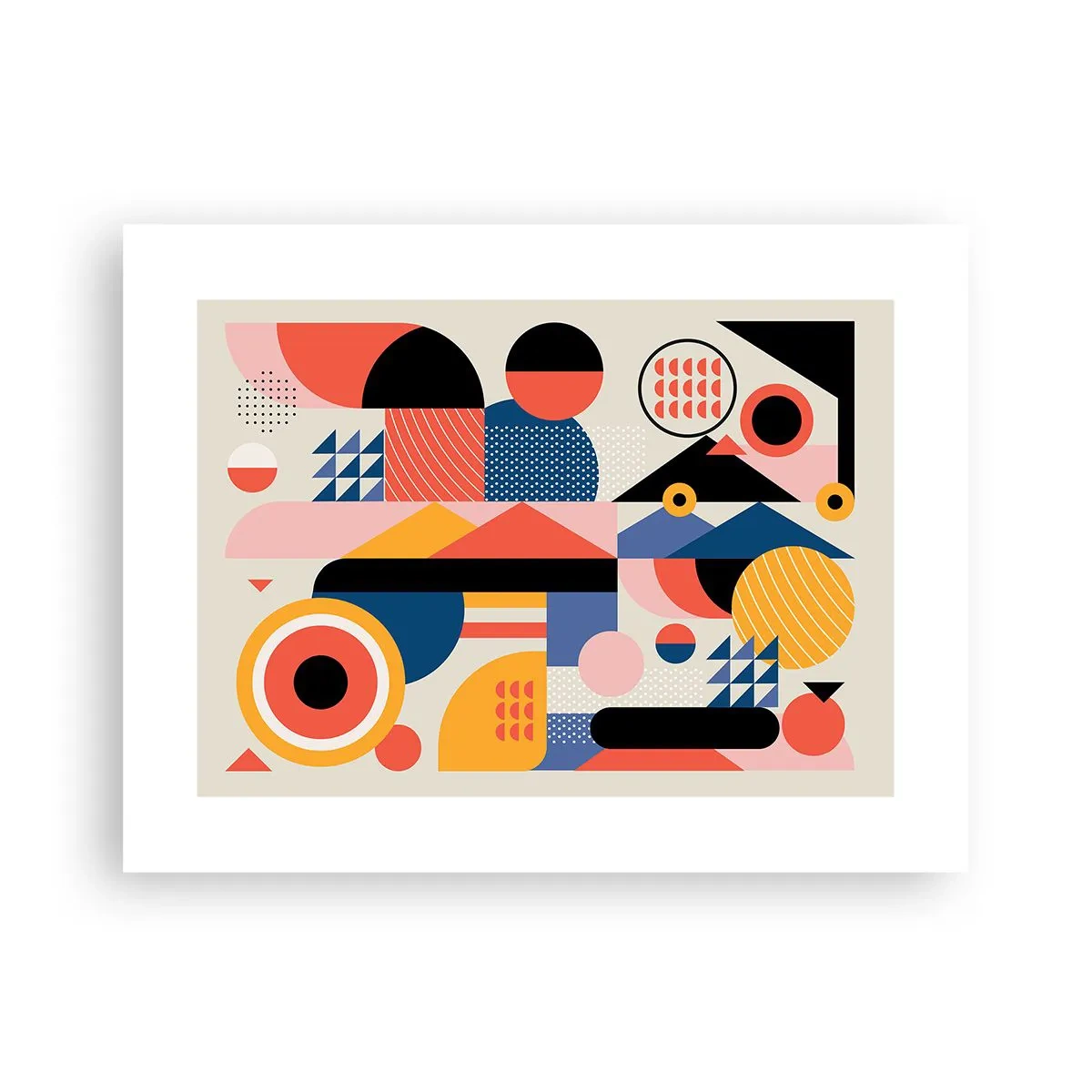 Poster - Composition: Have Fun - 40x30 cm