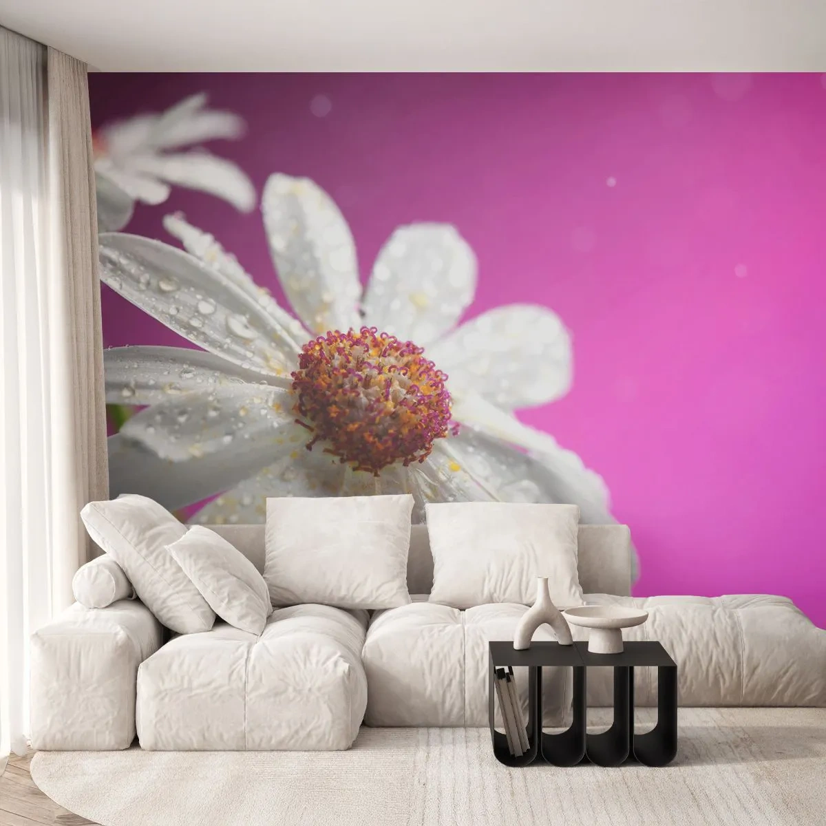Self-Adhesive Photo Wallpaper Deluxe Sticker - Modest in Its Beauty - Flower, Nature, Garden - 250x175 cm