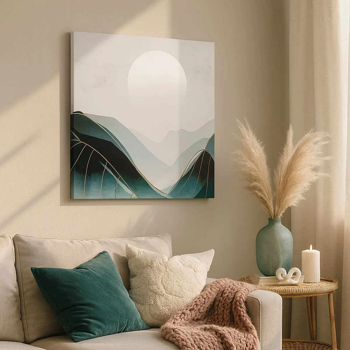 Canvas picture - In Full Majesty - 30x30 cm