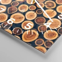 Clock face with numbers