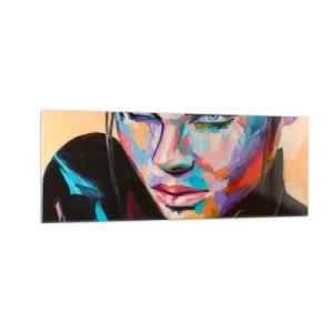 Glass picture - Wild at Heart - 140x50 cm