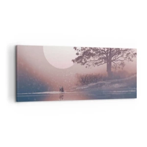 Canvas picture - Night Quirks - 100x40 cm