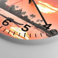 Clock face with numbers