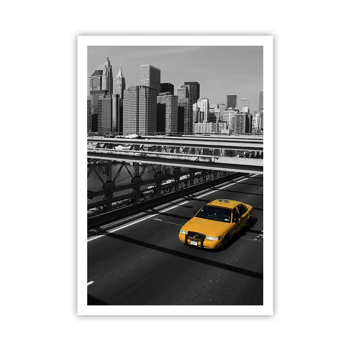 Poster - Colour of a Big City - 70x100 cm