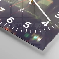 Clock face with numbers