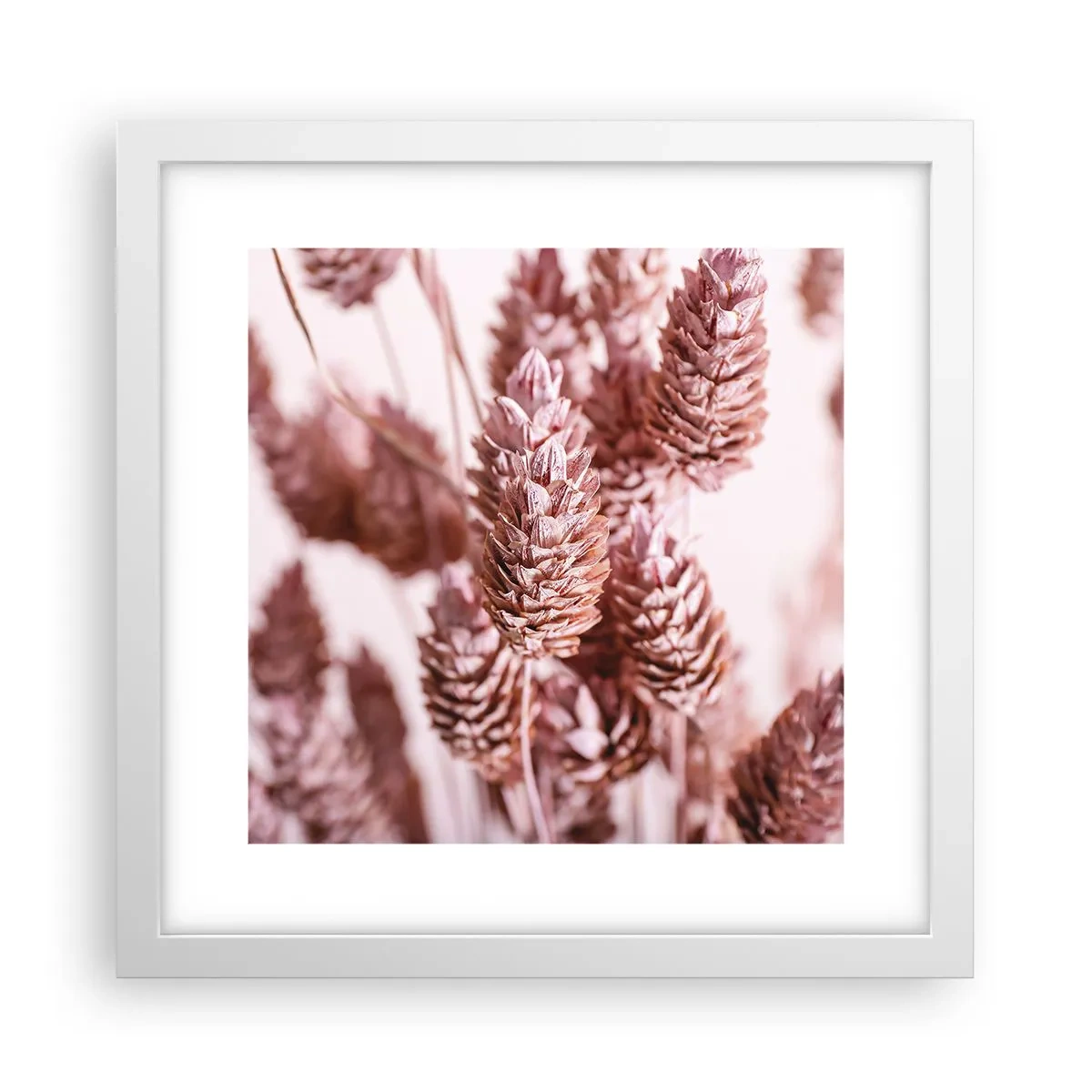 Poster in white frmae - Seemingly Inconspicuos - 30x30 cm