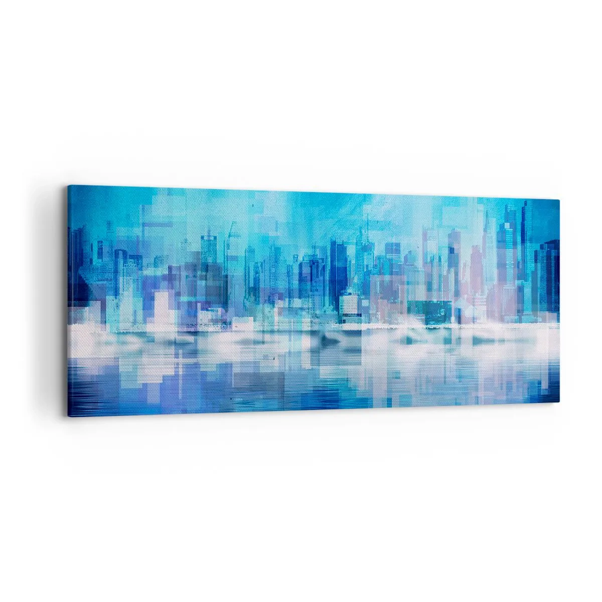 Canvas picture - Sunk in Blue - 120x50 cm