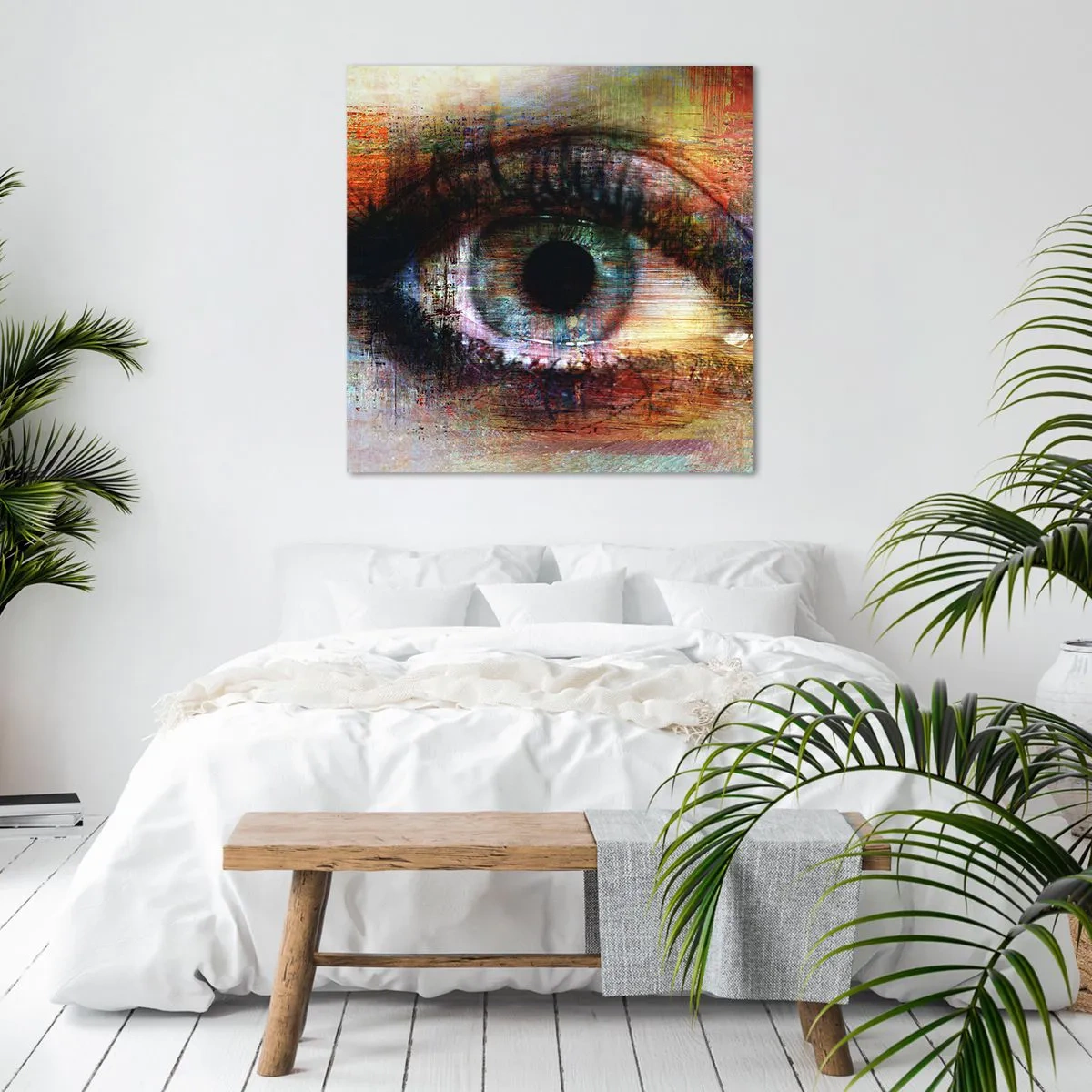 Canvas picture - You Can See Inside the Soul - 40x40 cm