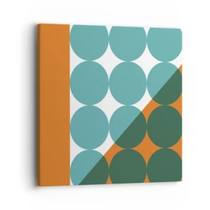 Canvas picture - Upwards and Diagonally - 40x40 cm