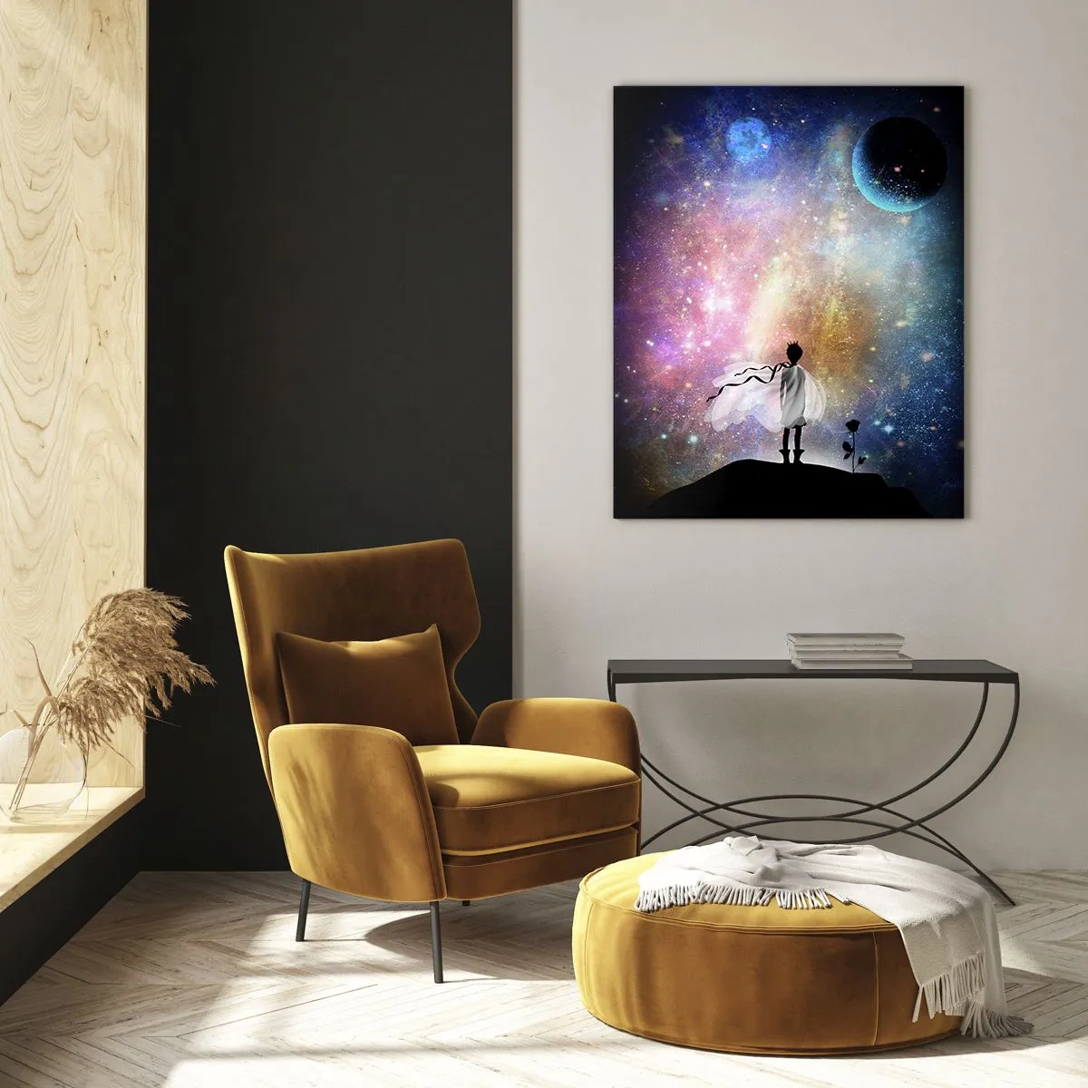 Glass picture - Little Prince - 80x120 cm