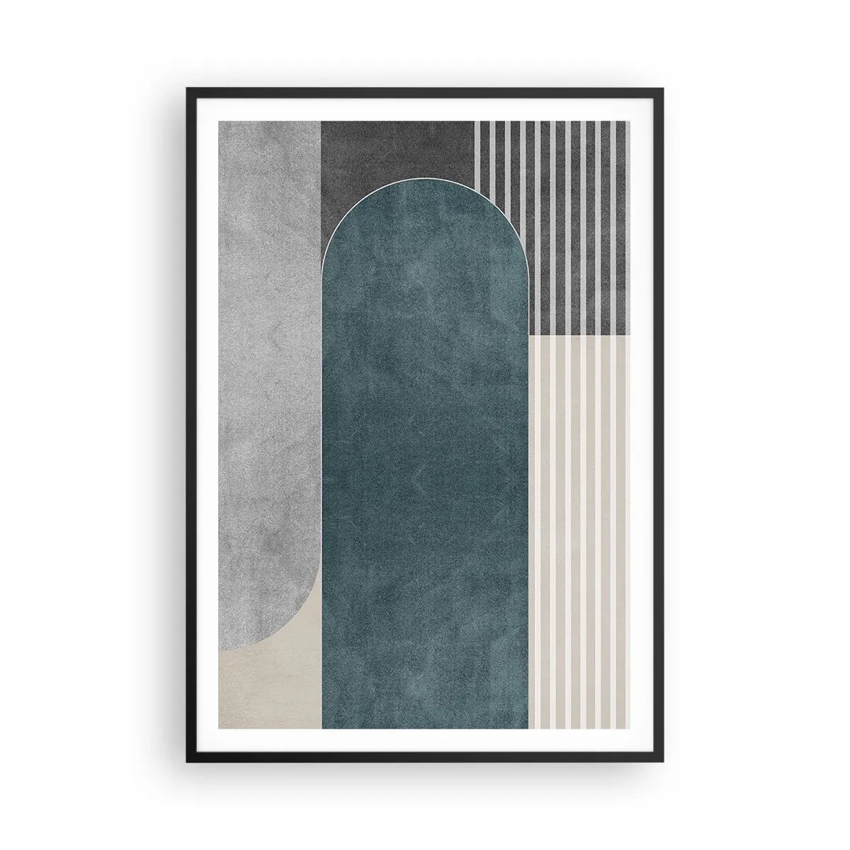 Poster in black frame - Levelled Composition - 70x100 cm