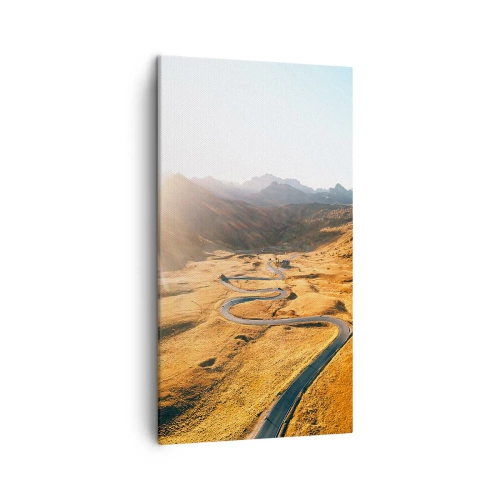 Canvas picture - In a Golden Valley - 45x80 cm