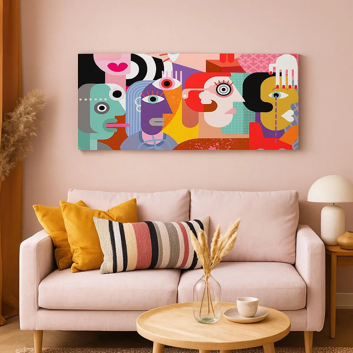 Canvas picture - Picasso Sent Us - 100x40 cm