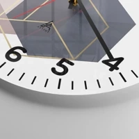 Clock face with numbers