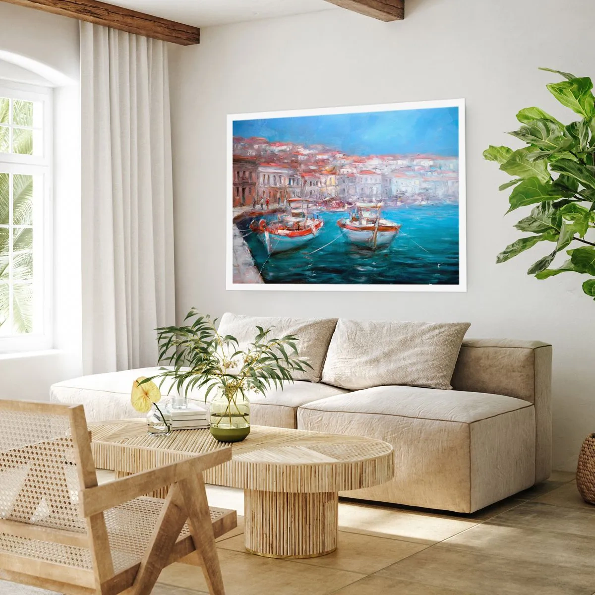 Poster - Italian Bay - 50x40 cm