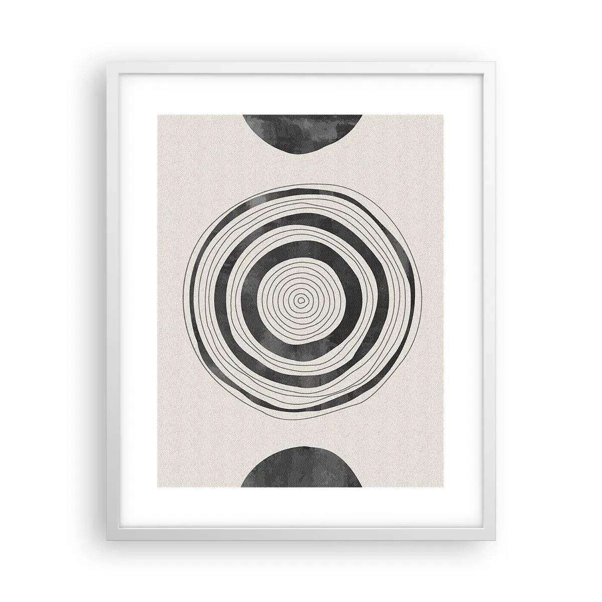 Poster in white frmae - Important What's in Between - 40x50 cm