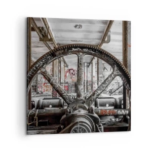 Canvas picture - Secret Life of a Factory - 50x50 cm
