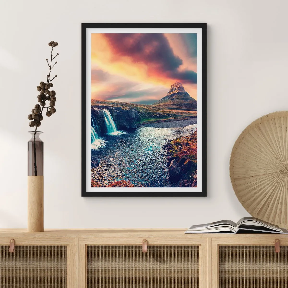 Poster in black frame - In Majesty of Nature - 61x91 cm