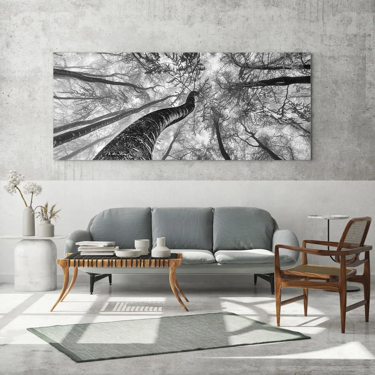 Glass picture - Race for the Light - 100x40 cm