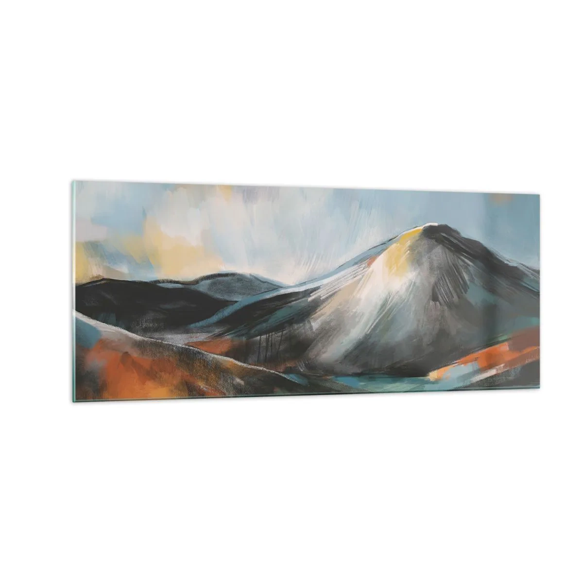 Glass picture - Raw and Beautiful - 100x40 cm