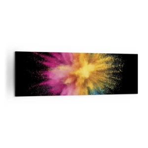 Canvas picture - Birth of Colours - 160x50 cm