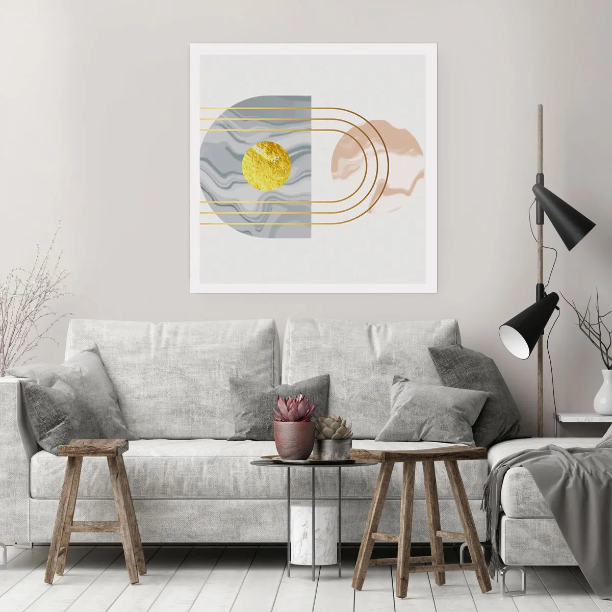 Poster - Brightness nad Shine - 40x40 cm