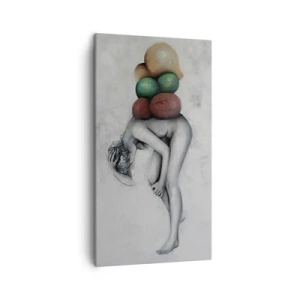 Canvas picture - Weight of Life - 45x80 cm