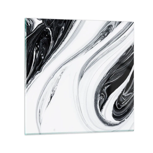 Glass picture - Connection of Opposites - 40x40 cm
