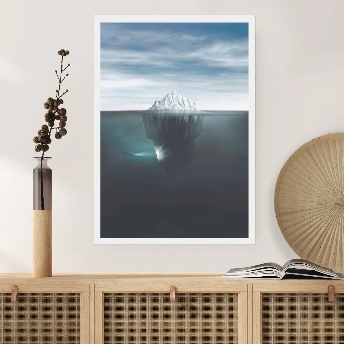 Poster - Underwater Secret - 30x40 cm