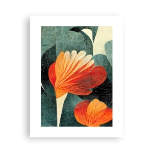 Poster - Heat of the Tropics, Coolness of the Ground - 30x40 cm