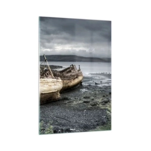 Glass picture - As a Memory of Times Well Spent - 70x100 cm