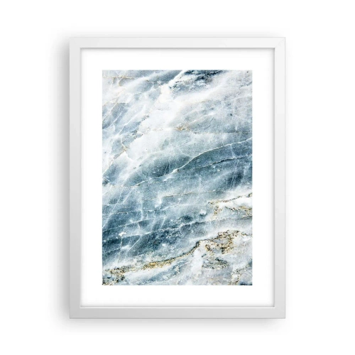 Poster in white frmae - Icy World - 30x40 cm