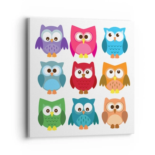 Canvas picture - It Can Be Fun to Differ - 40x40 cm